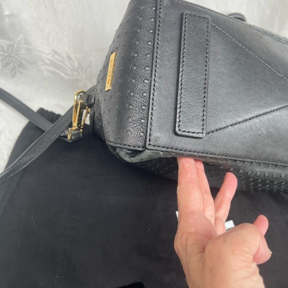 Milly leather satchel with shoulder strap and dust bag and card - Picture 7 of 13